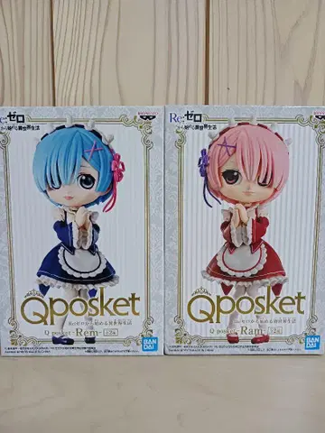 리제로 Re: 제로 큐포스켓 Qposket 렘 & 라무 B 컬러