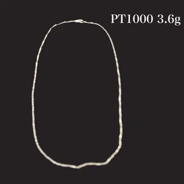 순수 플라티나 조폐국 각인 Pt1000 3.6g 목걸이 스크류 체인