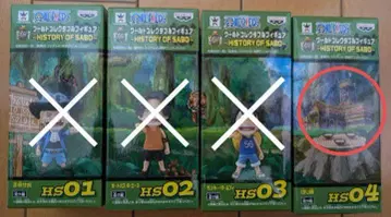 히스토리 오브 사보 형제 절단 ONEPIECE 월드 콜렉터블