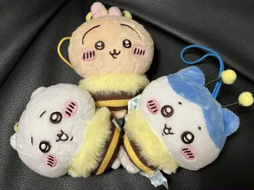 치이카와 (먼작귀) 세븐일레븐 한정판 하치 씨 봉제 인형 3종