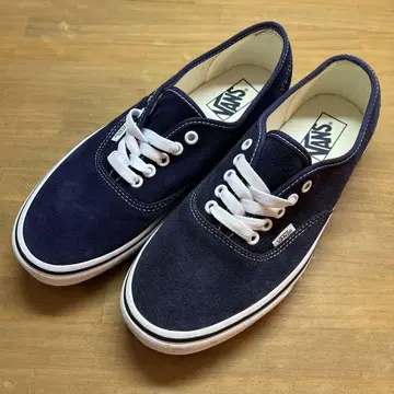 하자품 새상품 VANS AUTHENTIC SUEDE NAVY 27cm
