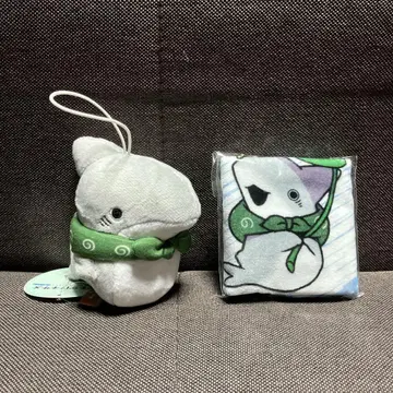 외출 아기 상어 GIGO 한정판 보이스 마스코트 핸드 타월