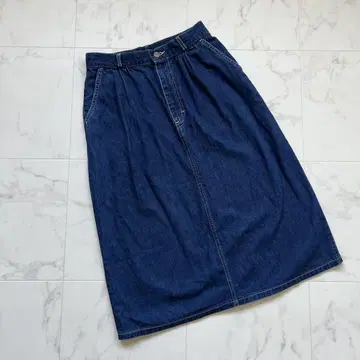 엘엘빈 USA 7080s 빈티지 데님 스커트