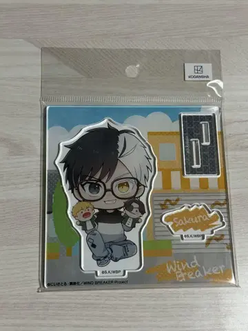 윈블 mini Glasses 사쿠라 하루카 아크릴 스탠드