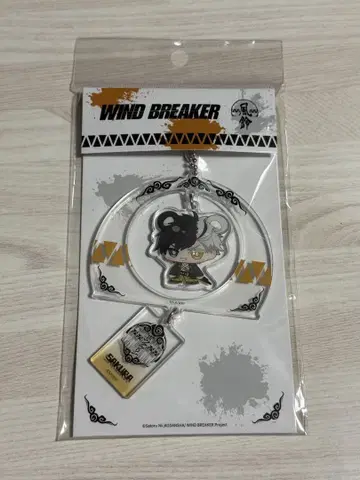 윈블 사쿠라 하루카 아크릴 키링 풍경