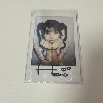 CUTIESTREET 마스다 아야노 폴라로이드 사인 포함