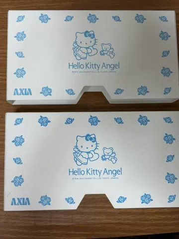 헬로키티 Angel AXIA VHS 비디오 테이프 케이스만 레어