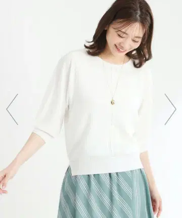 리플렉트 접촉 냉감/세탁 가능/자켓 이너 추천 ] 레이스 디자인 니트