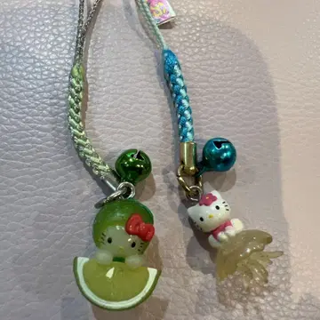 헬로키티 고토치키티 스트랩 끈 해파리 2개 세트