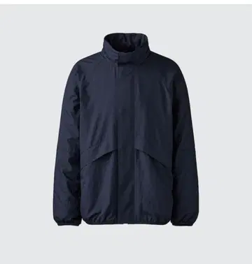 UNIQLO C 라이트웨이트 스탠드 블루종 L