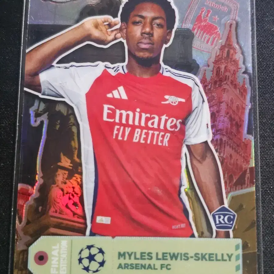 24/25 Topps Chrome Final Destination Arsenal Lewis Kelly Rookie Soccer Card  #마일리루이스스켈리,#아스날,#루키축구카드,#파이날데스티네이션,#탑스크롬 on Bunjang Global Site.