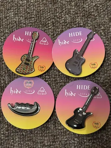 hide 핀즈 캡슐 4개 세트