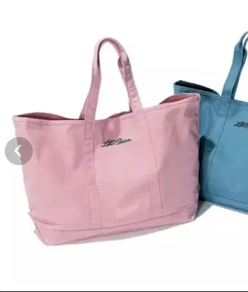 L.L.bean [ LEE 별주 ] 그로서리 토트 핑크