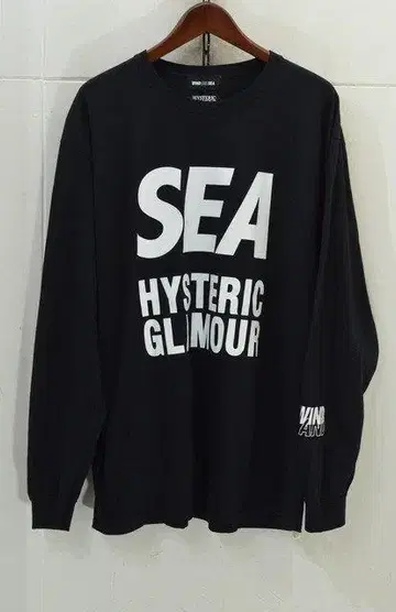 HYSTERIC GLAMOUR x WIND AND SEA 긴팔 T셔츠