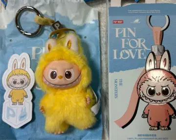 러브브 LABUBU PIN FOR LOVE 봉제 인형 펜던트(P)