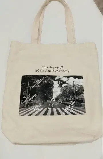 Kis-My-Ft2 10th Anniversary 토트백