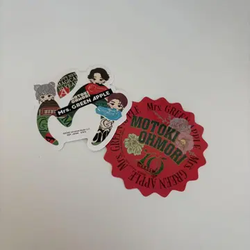 Mrs. GREEN APPLE 스티커 미세스 오오모리 모토키