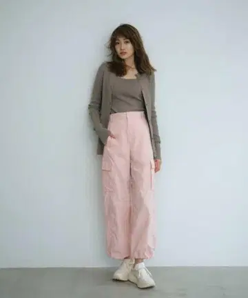[emmi atelier] 나일론 플레어 팬츠
