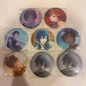 MEIKO KAITO 프로세카 글리터 캔뱃지 세트