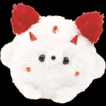 마루애니멀 여우 인형 가챠 마스코트 빨간색 화이트 여우