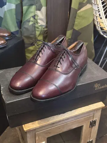 레어 Dead Stock Allen Edmonds 파크 애비뉴 버건디