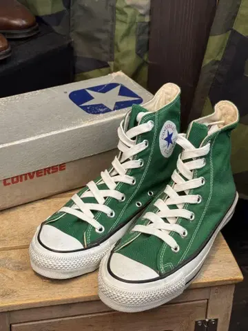 DeadStock 80s CONVERSE 그린 은상자