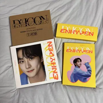 DICON ENHYPEN JUNGWON 트레이딩 카드 사진집