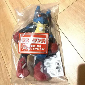 메가 루카리오 봉제 인형 라스트 원 상