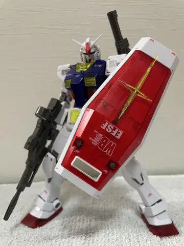 MG 1/100 RX-78-02 건담 THE ORIGIN 클리어 컬러