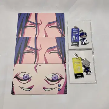 파라라이  류우 눈가 카드 콜라보 카페 본점 아크릴 참