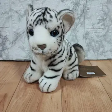 HANSA 화이트 타이거 아기 봉제 인형 1