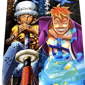 ONEPIECE 롱 포스터 2장 세트 로우 마르코