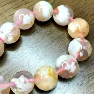 부드러운 에너지 천연 마노 [ 벚꽃 마노 ]