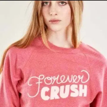 RACHEL ANTONOFF FOREVER CRUSH 코랄 맨투맨