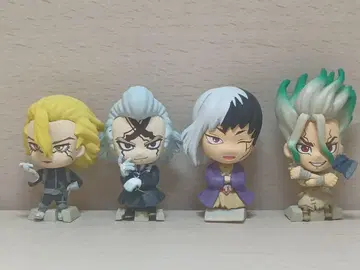 Dr.STONE 피규어 센쿠 아사기리 겐 제노 스탠리 4체 세트