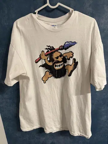 빈티지 T셔츠 made in usa 90s 백 프린트 염색