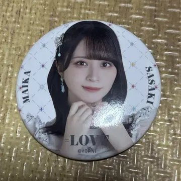 이코러브 =LOVE 사사키 마이카 캔뱃지 보석 의상 8주년 아레나 투어