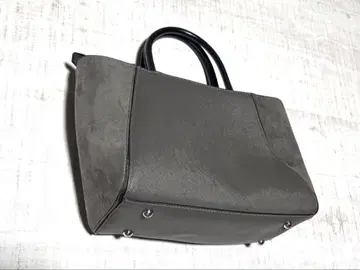 ZARA 자라 가죽 x 스웨이드 백