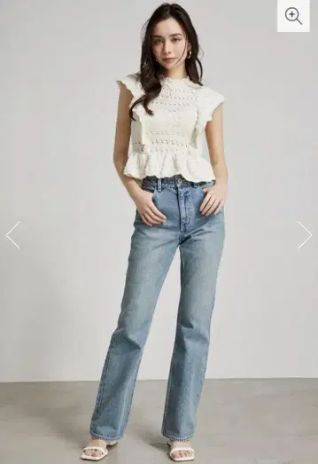 rienda Shapely Make J/W 데님 PT
