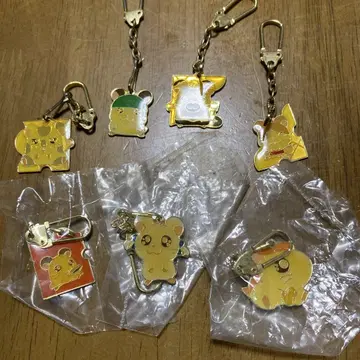 동물 캐릭터 키링 7개 세트 씽씽 하무타로