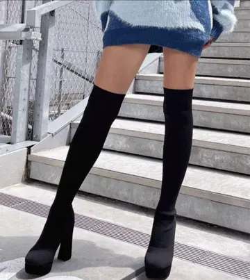SPIRALGIRL 니하이 부츠 [ M 사이즈 ]