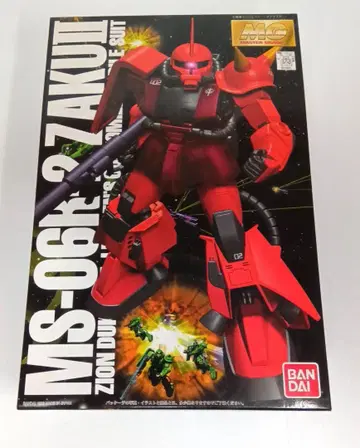 반다이 1/100 MG MS-06R-2 자쿠 II 조니 라이덴 소좌기