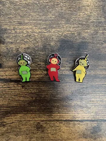 텔레토비즈 배지 3개 세트