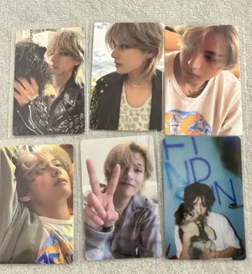 BTS V LAYOVER 트레이딩 카드 세트