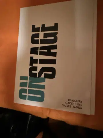 미개봉 SHINee 태민 ON STAGE 마스터 DVD 3장 세트