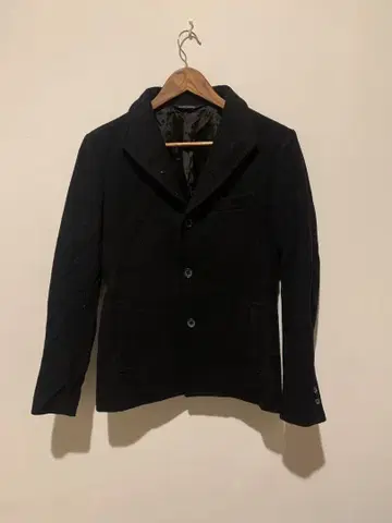Black By Vanquish 울 피 코트 캐주얼 M size