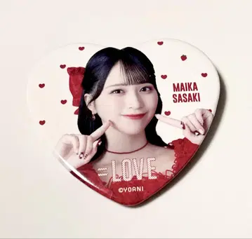 =LOVE 이코러브 사사키 마이카 캔뱃지 토쿠베츄