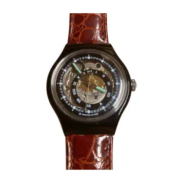 Swatch 오토매틱 자동 와인딩 스켈레톤 모델