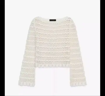 ZARA 보트넥 롱슬리브 스웨터