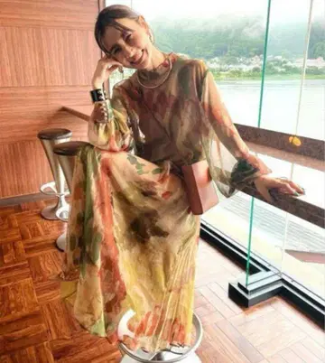 UND WILLOW PAINT DRESS